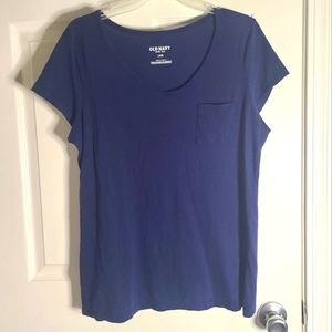 Old Navy Blue T-Shirt Large